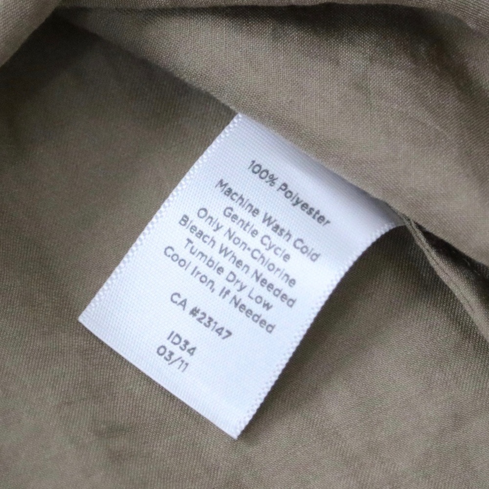 Talbots Crushed Silk Style Top - Picture 8 of 8